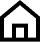 Simple black and white clock illustration